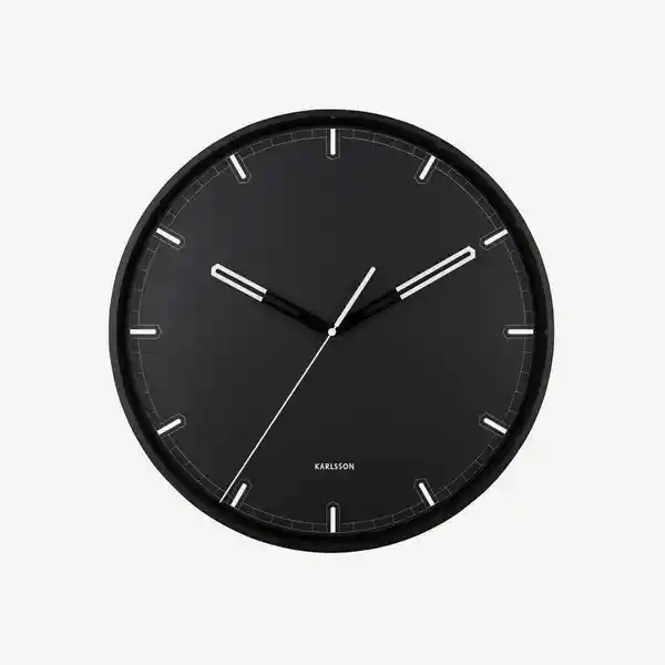 Inkanta Reloj de Pared Hierro Negro