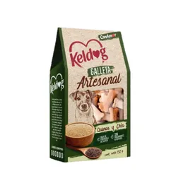 Can Amor Snack Para Perro Galleta Artesanal de Quinoa y Chía