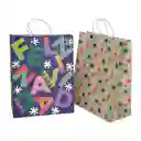 Set 2 Bolsas Navidad Diseño 0012