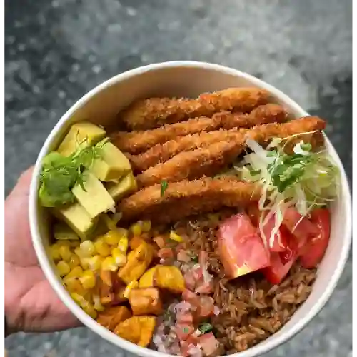 Bowl Pollo Empanizado