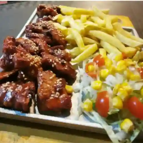 Costillas de Cerdo en Salsa BBQ