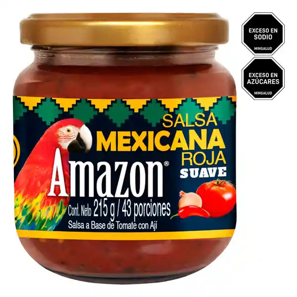 Amazon Salsa Mexicana Roja Suave
