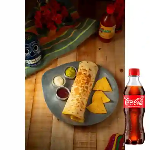 Combo Megaburros + Coca Cola Original 400 ml