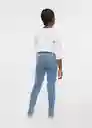 Jean Jegging Tejano Medio Talla 12 Niñas Mango