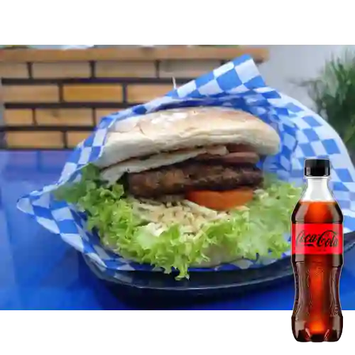 Combo Burguermax Sencilla + Coca-Cola CERO 400ml