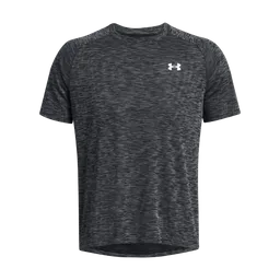 Under Armour Camiseta Tech Textured Hombre Negro Talla LG