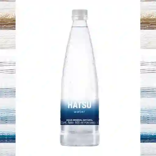 Agua hatsu sin gas