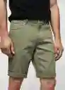 Bermuda Nepto Khaki Talla 36 Hombre Mango