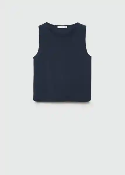 Top Bosco-h Navy Talla S Mujer Mango