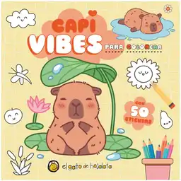 Capi Vibes Para Colorear - El Gato de Hojalata