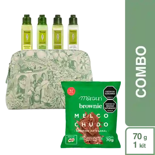 Combo Brownie Melcochudo Con Milo + Kit Verbena Viajera
