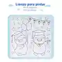 Miniso Kit de Pintura Con Colores y Pinceles Pingüino Graduación
