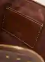 Funda M Serrat Cuero Talla 99 Mujer Mango