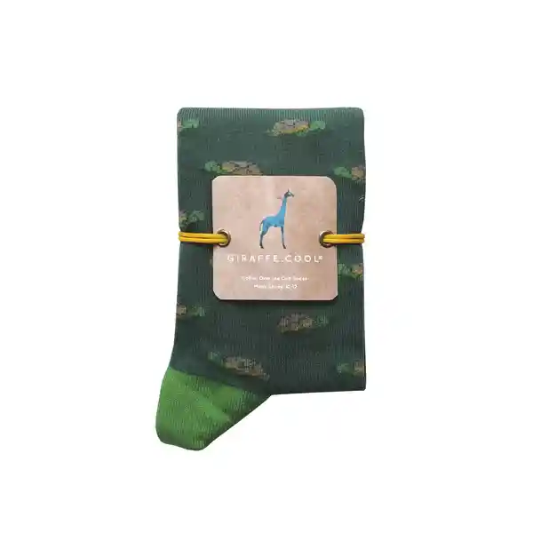 Giraffe.Cool Medias Verde Tortuga Verde-Hab Talla 9-11