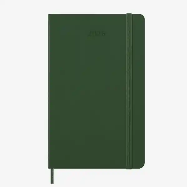 Moleskine Agenda Semanal Verde Grande Hc 2026