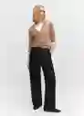 Jersey Luccav Camel Talla M Mujer Mango