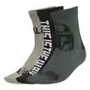 Adidas Calcetines y sw Lifestyle Unisex Negro Talla S