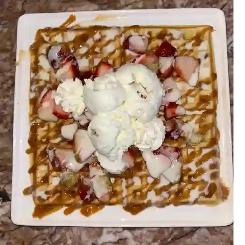 Waffle Grande Especial de la Casa