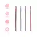 Set de Pinzas Para el Cabello Rosa Miniso