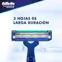 Gillette Máquina de Afeitar Desechable Prestobarba Ultragrip 3 