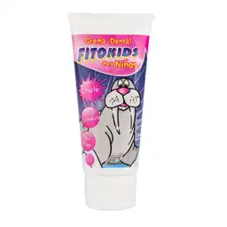 Fitokids Crema Dental para Niños Sabor Chicle