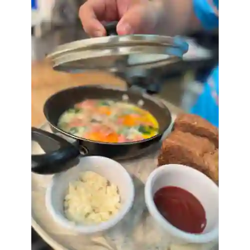 Huevos Bride's con Jamón