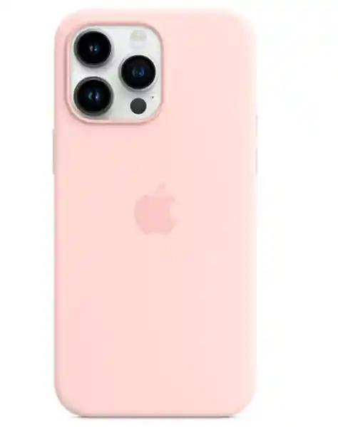 Apple Silicone Case iPhone 14 Pro Max With Magsafe Chalk Pink