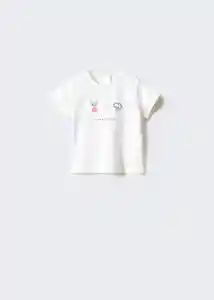 Camiseta Farm Off White Talla 69 Niños Mango