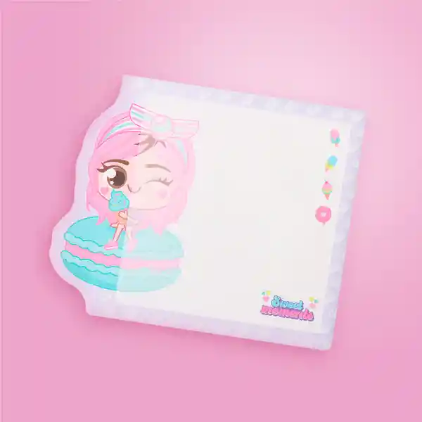 Nota Post-It B 50 Hojas Serie Mis Pastelitos Miniso