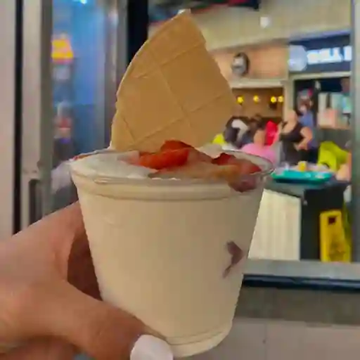Fresas con crema (pequeñas)