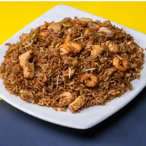 Arroz Chino Pollo y Camaron Grande