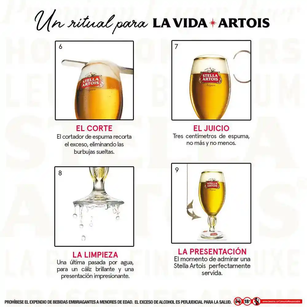 Stella Artois Cerveza Rubia Lager Premium en Lata