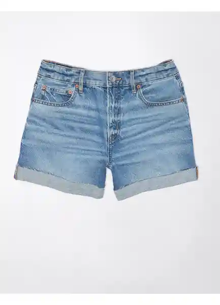 Short Mujer en Color Azul Talla 6 American Eagle