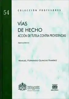 Vías de Hecho: Acción de Tutela - Manuel Quinche