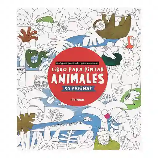 Libro Pintar Animales Diseño 0001