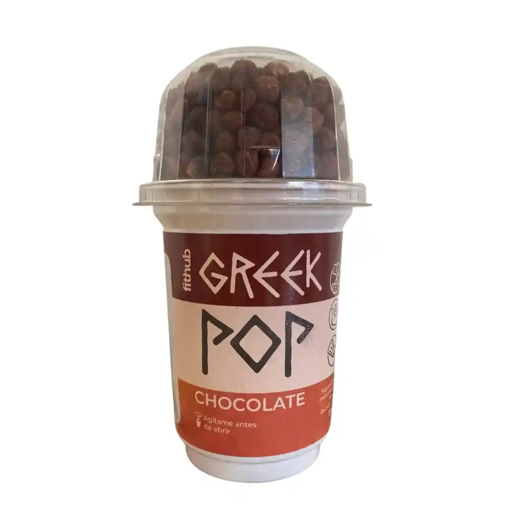 Fithub Greek Pop Yogurt Griego con Quinoa Loops Chocolate