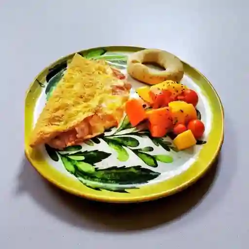 Omelet de Tocineta