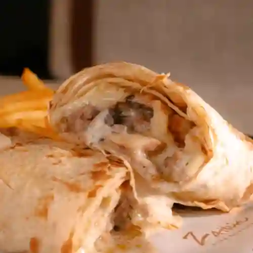 Wrap de Pollo con Champiñones y Queso Azul