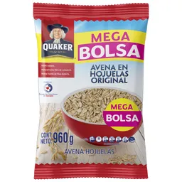 Quaker Avena en Hojuelas Original Mega Bolsa