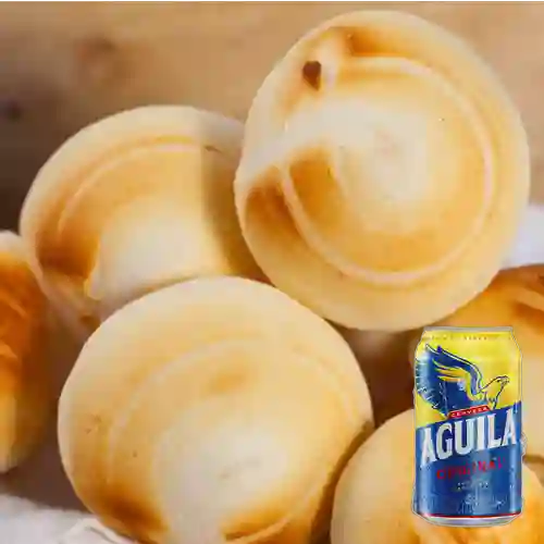 Combo Pandebono Grande + Aguila Orig Lta 330ml