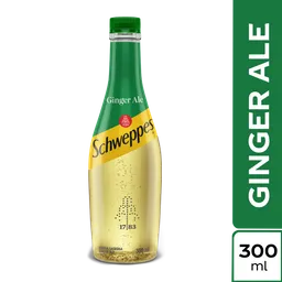 Gaseosa Schweppes Ginger Ale Vidrio 300ml