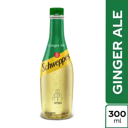 Gaseosa Schweppes Ginger Ale Vidrio 300ml