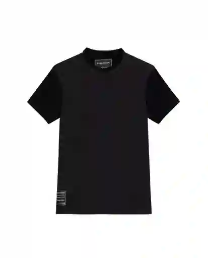 Camiseta Racing Fabric Masculino Negro Sombrio Talla M Chevignon