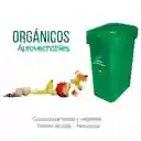 Estra Papelera Aprovechable Verde 22 L