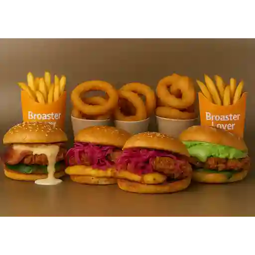 Combo familia broaster