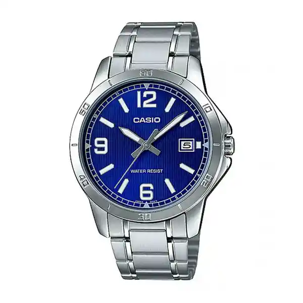 Reloj Enticer Unisex Plateado MTPV004D-2BUDF Casio