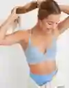 Bralette Aerie Azul Talla Small American Eagle 16983291