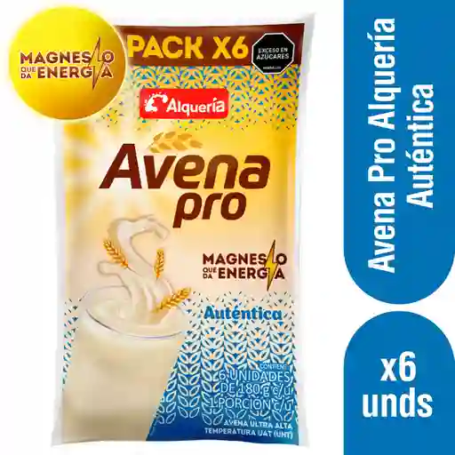 Alqueria Avena Pro Autentica Bolsa 180G X 6und