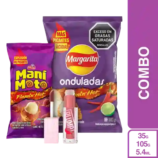 Combo Flamin Plump Lifter Peach Fever + Mani Moto + Margarita Flamin Hot