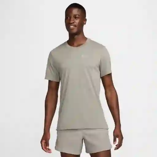 Nike Camiseta Df Tee Run División FA24 Negro S FZ8056-053